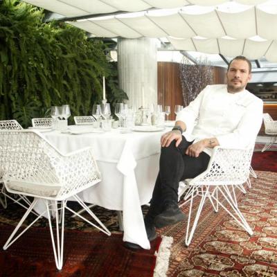 Aurelio Morales en La Terraza del Claris